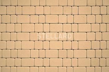 Тротуарная плитка Stellard Старый город Желтая 60